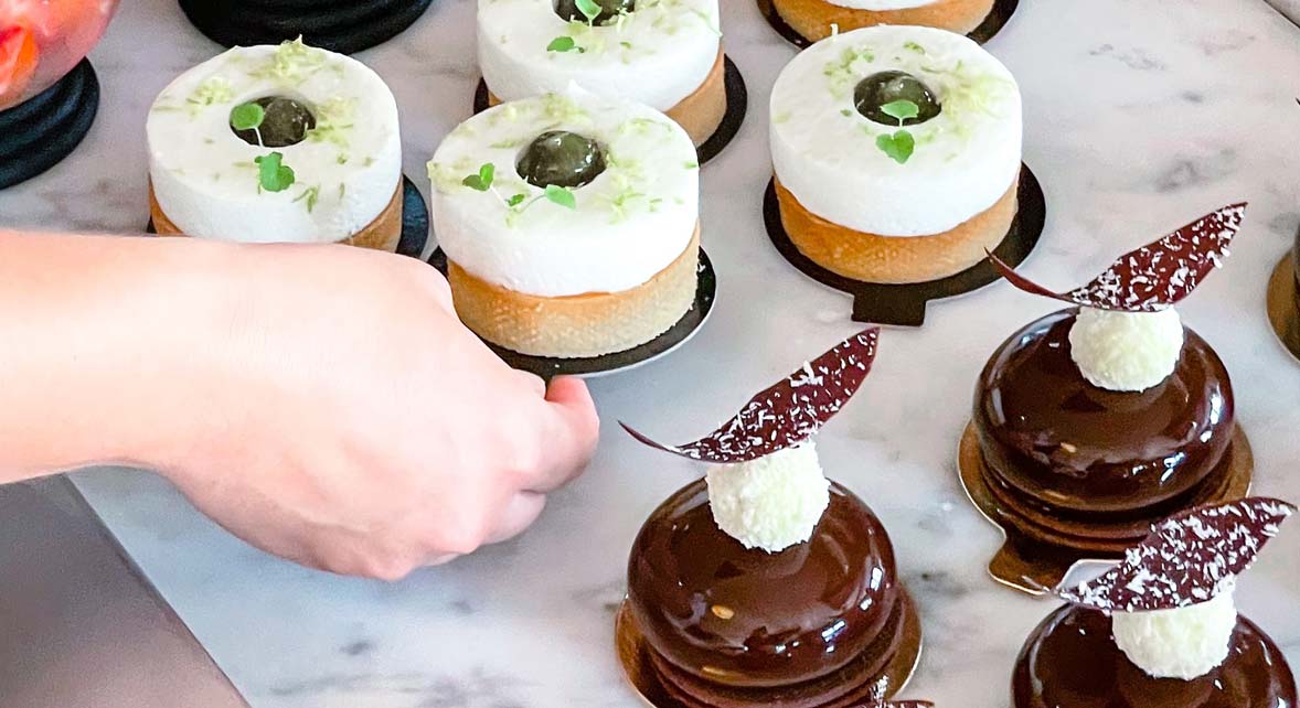 desserts du restaurant le bordeaux