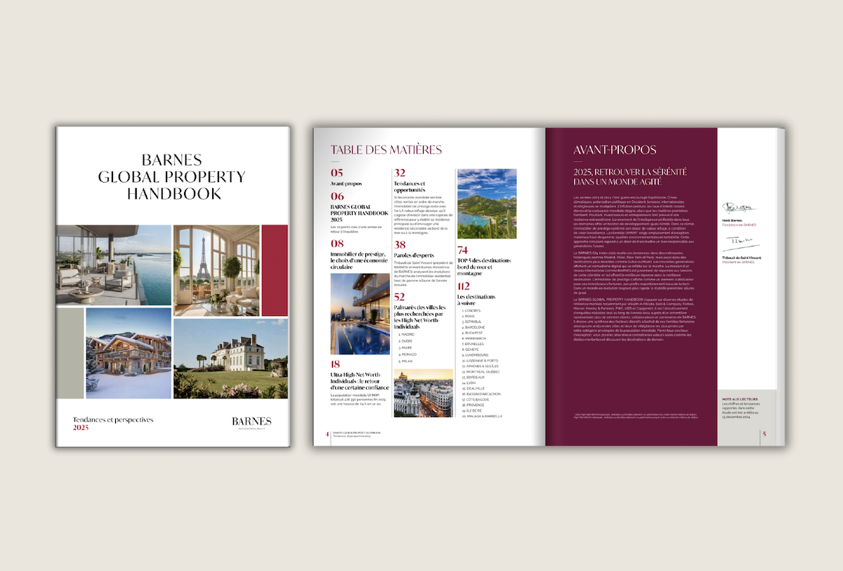 Global Property Handbook 2025 Barnes Bordeaux