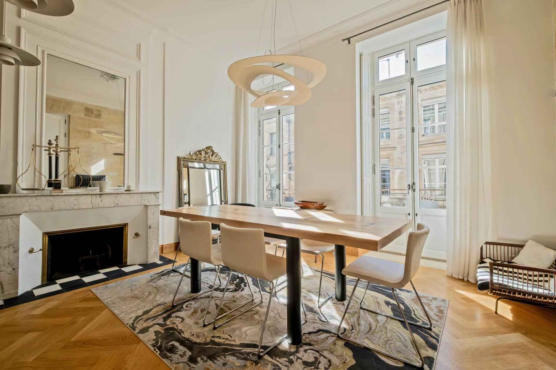 Appartement à vendre de 163 m2 Bordeaux Gambetta Salle à manger