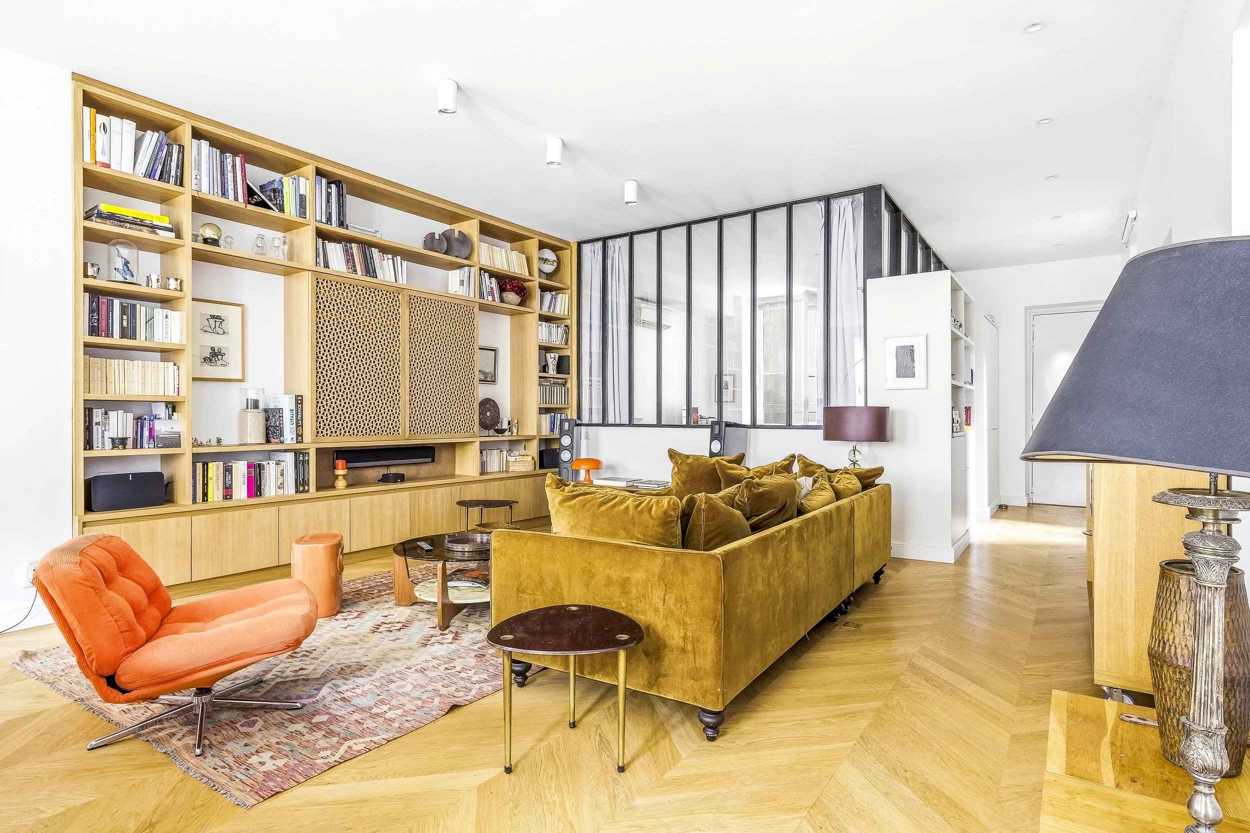 Appartement à vendre de 126 m² Bordeaux centre salon